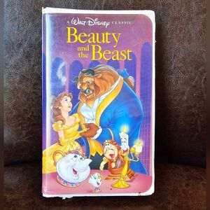 Walt Disney Classic Beauty and the Beast VHS Black Diamond Edition